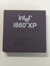 Vintage Intel i860 A80860XP-40 SX582 RISC CPU Ceramic RARE SSpec Retro Computing picture