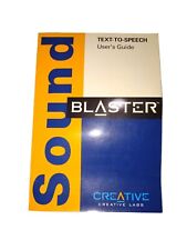 Creative Labs SOUND BLASTER AWE64 1.0 User's Guide 1997 Vintage 15D picture