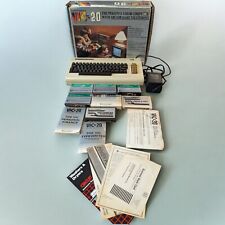 Vintage Commodore VIC-20 Personal Color Computer in Box W/ Extras picture