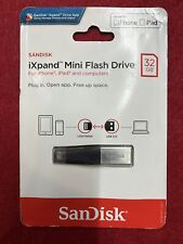 SanDisk iXpand 32GB USB 3.1 / Lightning Flash Memory Stick Drive NEW picture