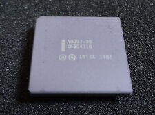 Vintage INTEL A8097-90 68 PGA Purple Ceramic, Gold Leads Micro-controller IC picture