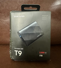 Samsung T9 1TB External Portable SSD MU-PG1T0B -2000MB/s - Black picture