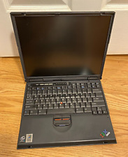 Vintage IBM ThinkPad T21 Laptop  - No power adaptor - with issues - READ picture