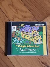 THE MAGIC SCHOOL BUS EXPLORES The RAINFOREST Microsoft Windows 95 Vintage Game picture