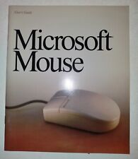 Vtg Microsoft Mouse User Guide Computer Hardware Installation Configuration Aid picture