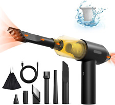 Compressed Electric Air Duster & Vacuum 2 in 1, 6000Mah Rechargeable Cordless Ai picture