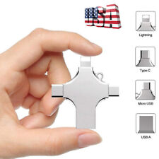1TB  USB 3.0 Flash Drive Memory Photo Stick for iPhone Android iPad Type C 4 IN1 picture