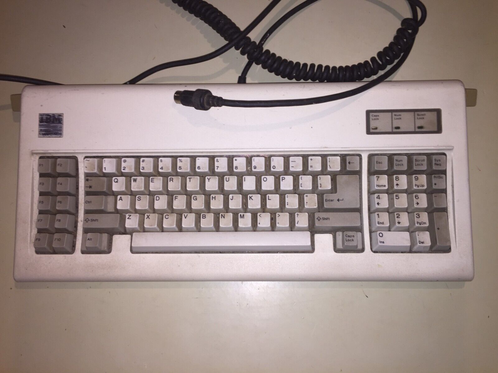 IBM Vintage Keyboard Personal Computer AT