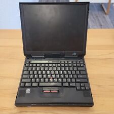 IBM Thinkpad 765D Vintage Laptop For Parts Not Working Missing Hard Drive picture