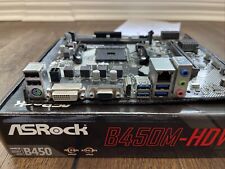ASRock B450M-HDV R4.0 Motherboard M-ATX AMD B450 AM4 DDR4 SATA3 HDMI M.2 picture