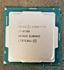 Intel Core i7-8700 SR3QS 3.2GHz 6 Core LGA 1151 CPU Processor -Tested (QTY-8) picture