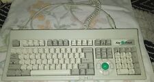 Focus Electronic FK-7000P Vintage Keyboard Key Track Trackball Untested As Is  picture