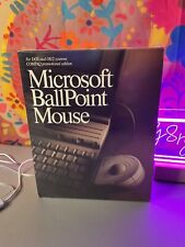 Vintage Microsoft Ballpoint Mouse 1990 Complete NEW SEALED picture