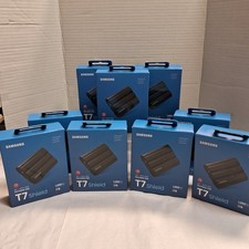Samsung T7 Shield 1TB Portable External SSD USB 3.2 Black MU-PE1T0S NEW SEALED picture