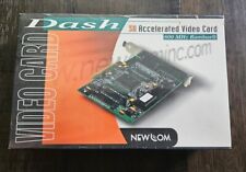 1996 VINTAGE NewCom INC. Dash 3d Accelerated VIDEO CARD NEW IN BOX picture