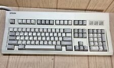 Vintage Epson Q203A Mechanical Computer Keyboard Exct picture