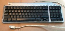 Vintage Apple USB Keyboard M2452 iMac Power Mac G3 G4 G5 Clear Gray picture