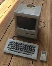 Vintage Apple Mac 512K M0001E w Power Cord, travel case, ext drive, keyboard picture