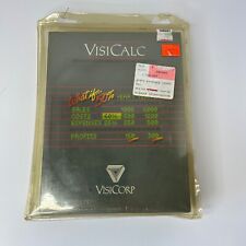 Visicalc Visicorp Atari 800 Complete Set with Disk, User's Guide, and Box SEALED picture