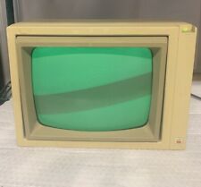 Vintage Apple Computer Monitor Monochrome Green A2M2010  #4 picture