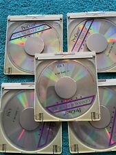5 Vintage CD ROM drive Caddy Cartridge Holder Cases Used for Apple picture