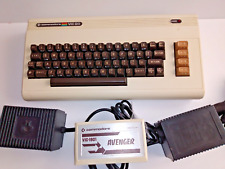Vintage Commodore Vic20 Computer, Two (2) Power Supplies, Vic20 Game Cartridge picture