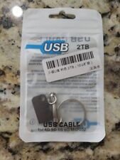 2TB Flash Drive USB 3.0 Mini Keychain Metal For Desktop & Laptop PC Computer picture