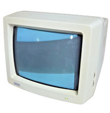 Vintage Digital VR241-A color CRT monitor, powers on, DEC Rainbow or terminal picture