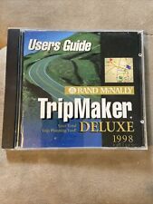 Rand McNally Trip Maker 1998 Edition Users Guide PC Computer Software Vintage picture