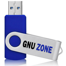 Knoppix 9.1 Desktop Live Portable USB Flash Thumb Drive GNU Linux OS 64 Bit picture