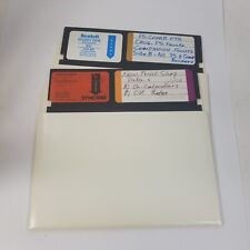 Vintage Apple II Print Shop PS Comp. FTS Fonts Etc 5.25” Floppy Disk picture