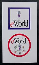 Vintage Apple eWorld Stickers Very Rare picture