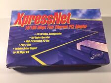 Vintage EXPRESSNET 10/100 MBPS Fast Ethernet PCI Adapter w/CD picture