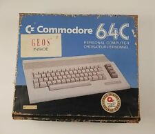 COMMODORE 64C Vintage Computer In Box Paperwork Powers On UNTESTED AS-IS picture