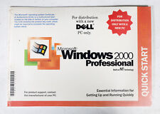 Vintage MICROSOFT WINDOWS 2000 NO COA SEALED NEW PACKAGE with CD picture